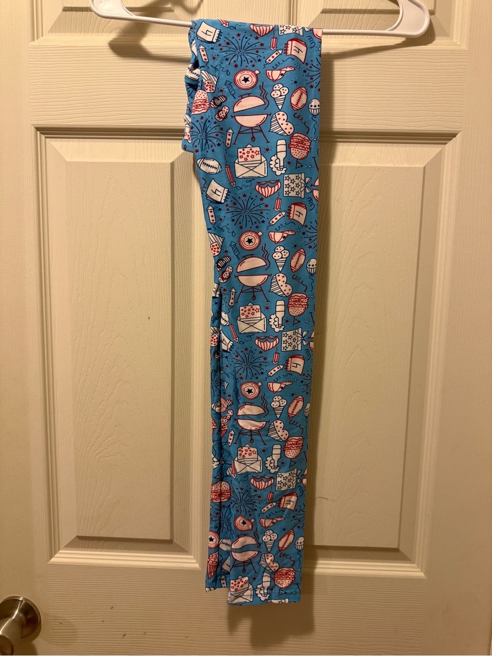 LuLaRoe One Size 4th of July Leggings